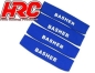 Preview: HRC28051BL Dämpfersocken 1:10/80mm blau